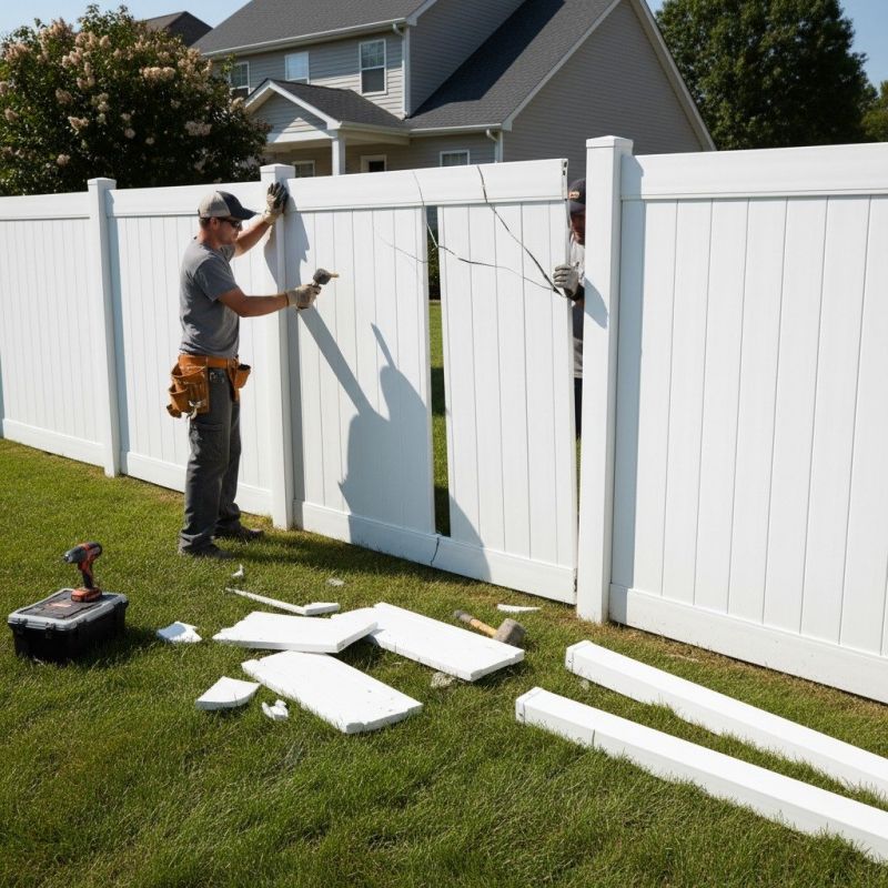 Vinyl Fence Repair